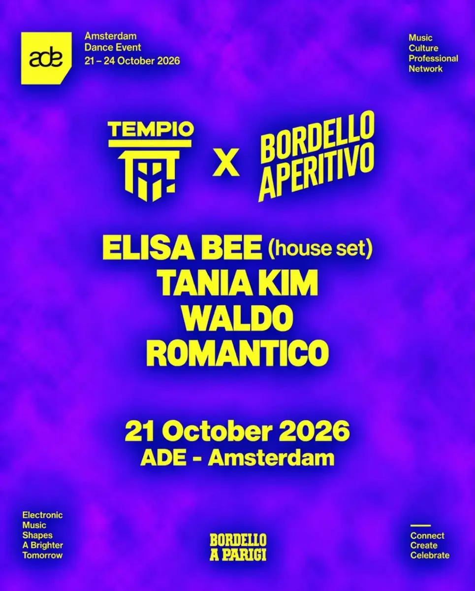 Tempio Del Futuro Perduto — Bordello Aperitivo, Amsterdam