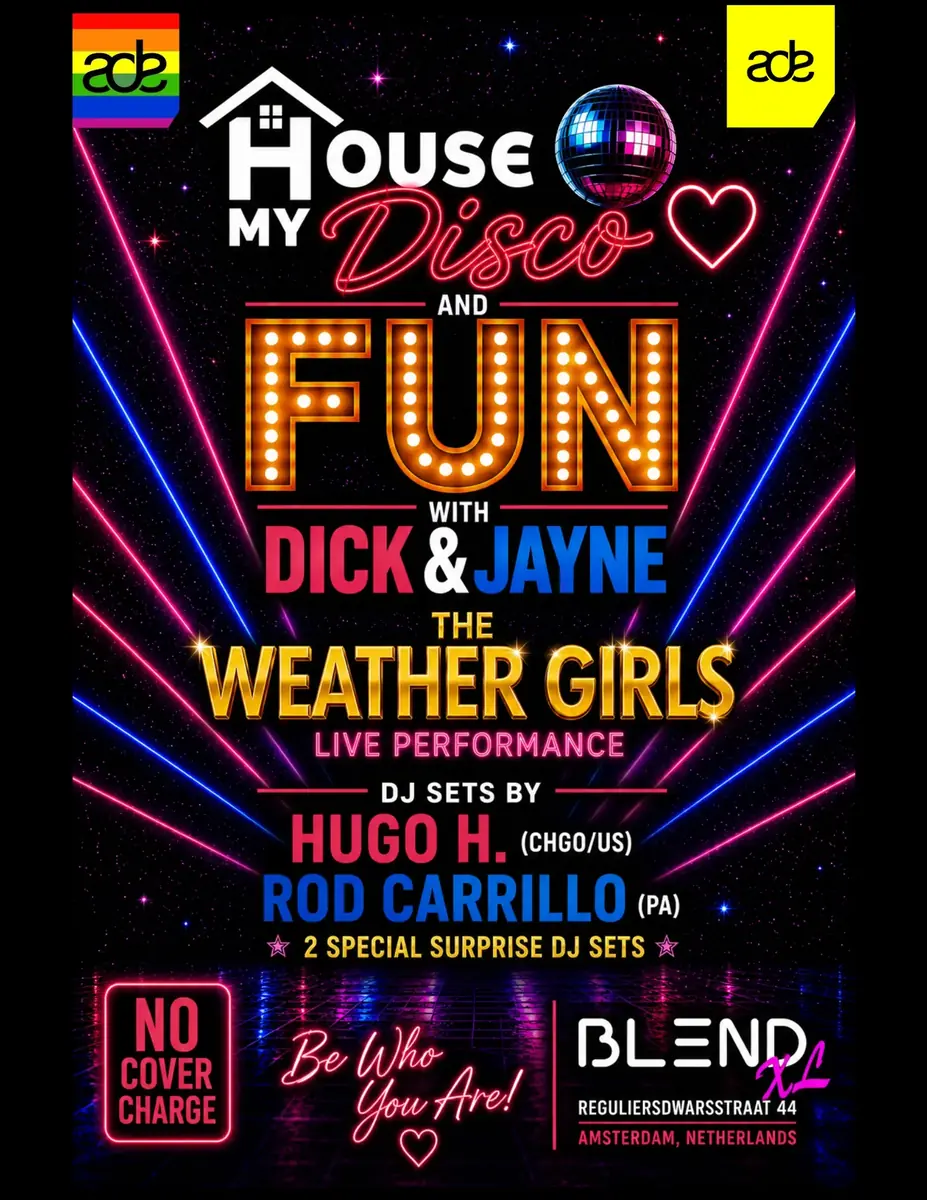 House my Disco and Fun with — Blend XL, Amsterdam