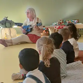 Musik im Schoß - Spezielle Outdoor-Ausgabe