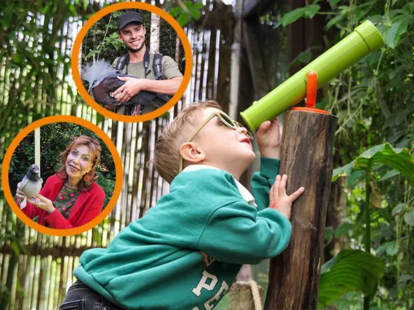 Enthüllung des Dodos mit Marijke Helwegen und Arjan Dwarshuis — Dierenpark Almere Jungle, Almere