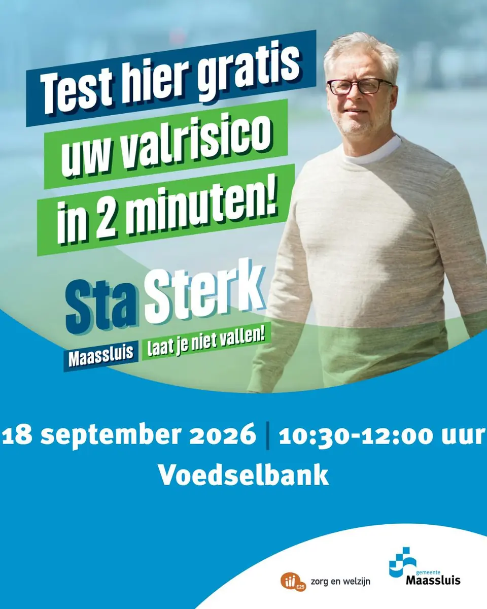 Test Your Fall Risk in 2 Minutes! — Stichting Voedselbank Maassluis, Maassluis