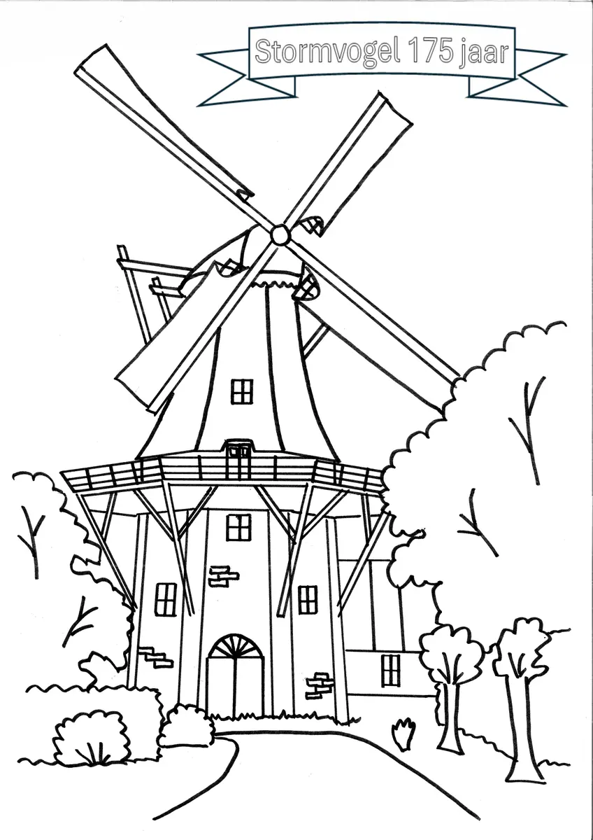 Children's Day at Molen de Stormvogel — Loppersum