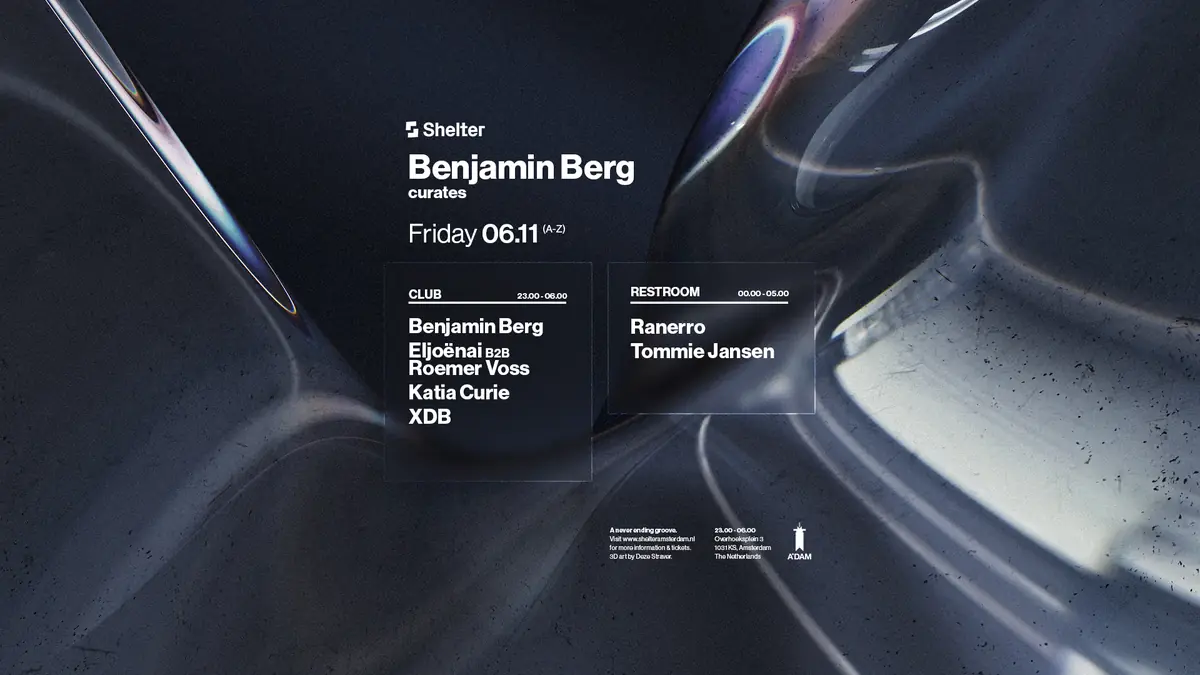 Benjamin Berg kuratiert — Shelter Amsterdam, Amsterdam