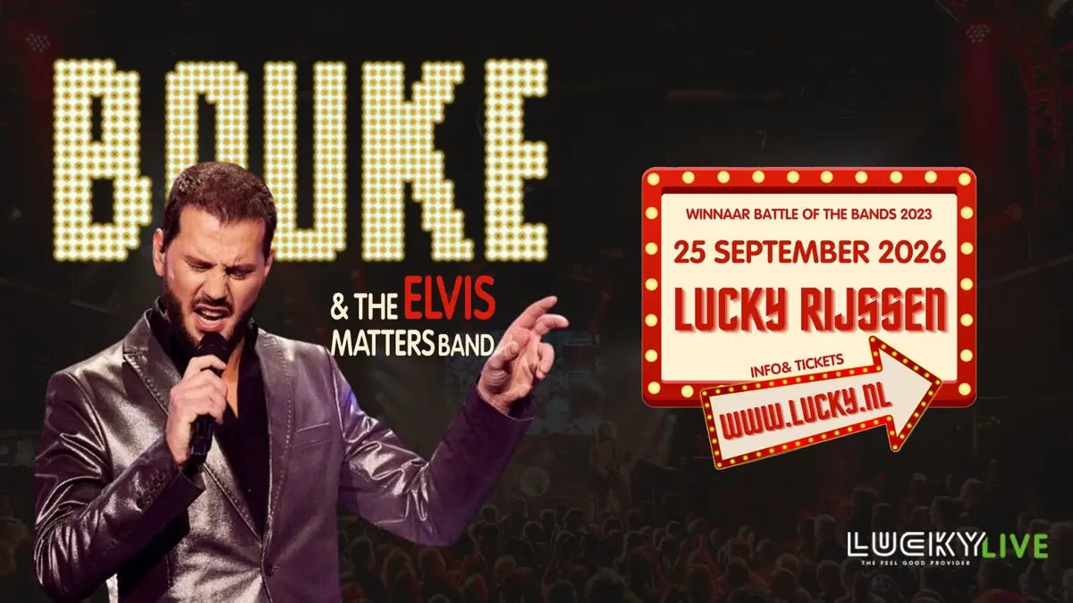 Bouke & the ElvisMatters Band — Lucky, Rijssen