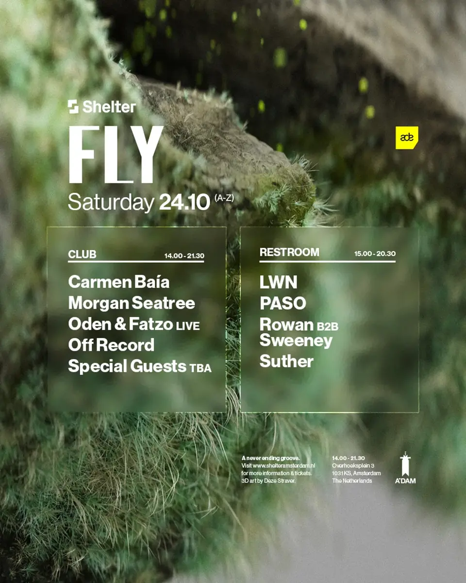 Fly — Shelter, Amsterdam