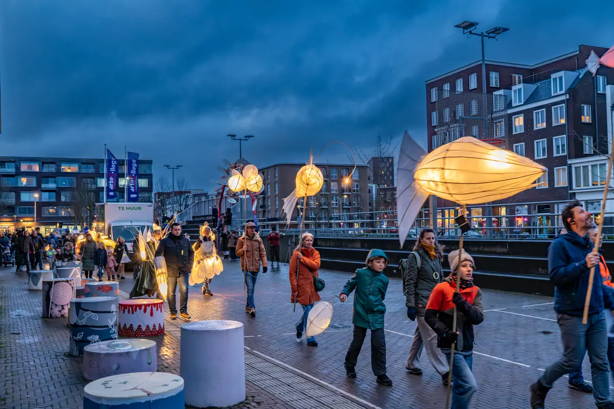 Lichtjesparade: Rode Haring Fanfare — De Rode Haring, Almere