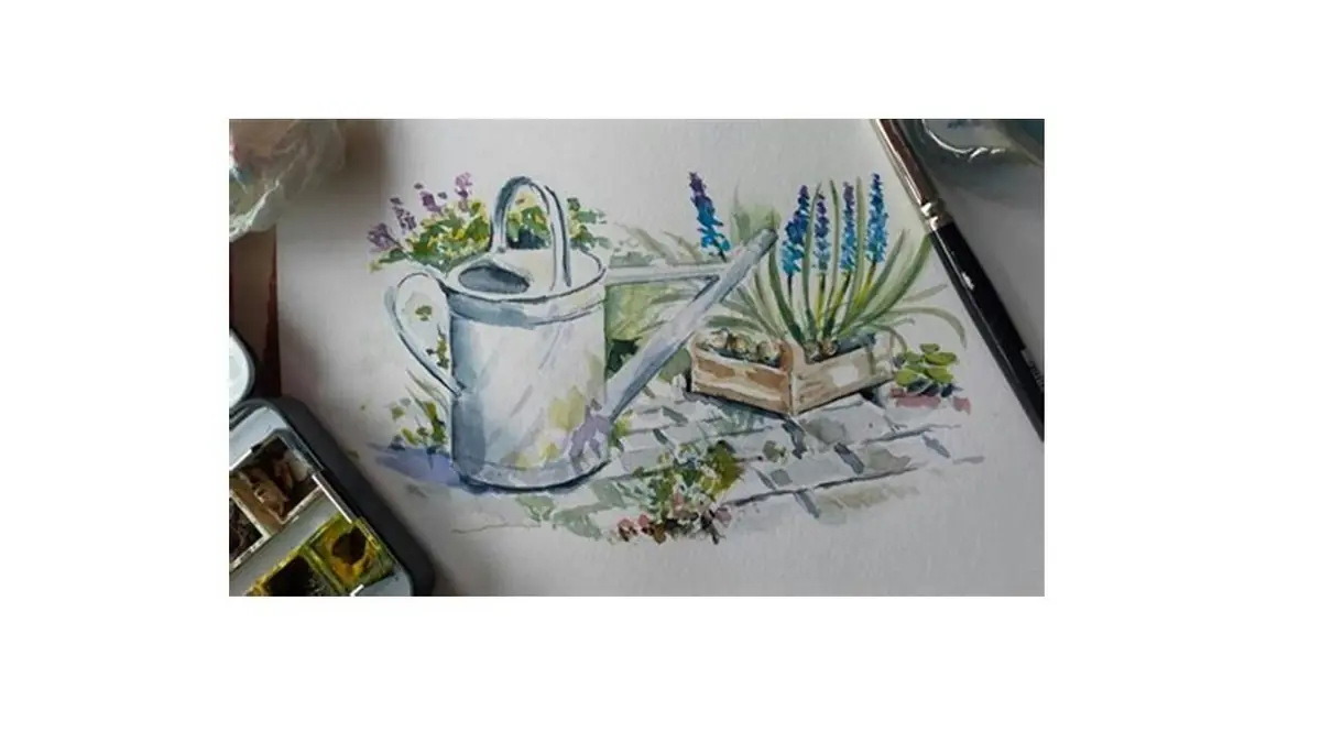 Watercolour Painting with Marie-José — Ontmoetingscentrum de Paulus, Winssen