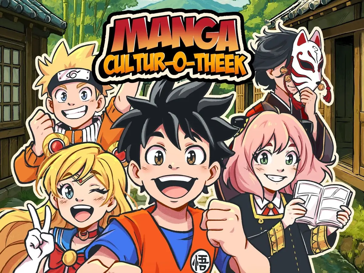 Cultur-O-theek: Manga & Anime — Tiel, Bibliotheek Tiel (in Zinder), Tiel