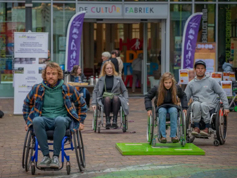 Parcour: Scooter and Wheelchair Riding — Veenendaal