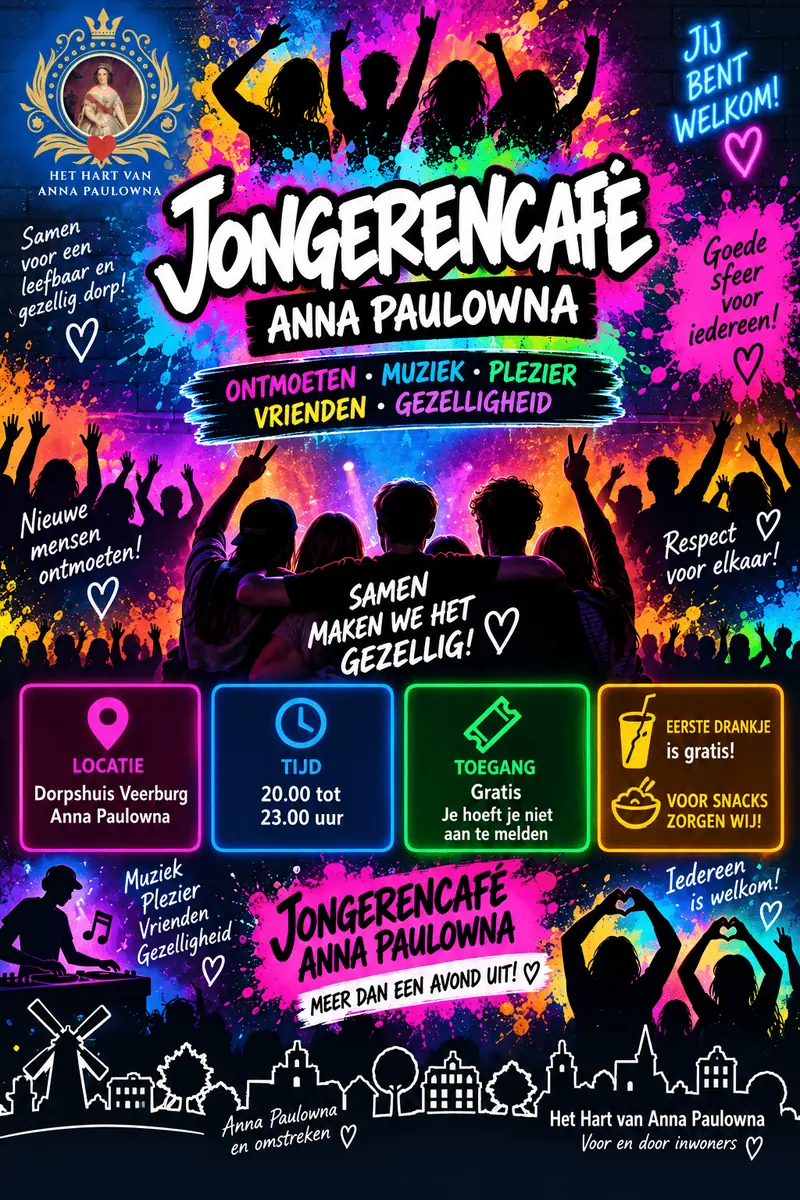 Youth Café Anna Paulowna — Dorpshuis Veerburg, Anna Paulowna