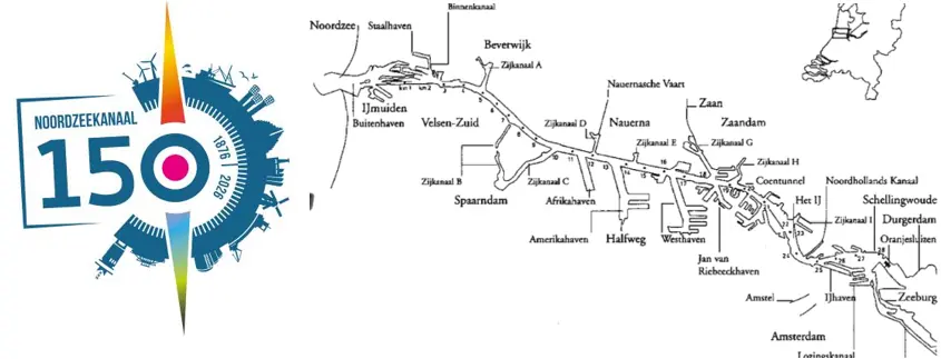 150 Years of the North Sea Canal — Zuidervermaning Westzaan, Westzaan
