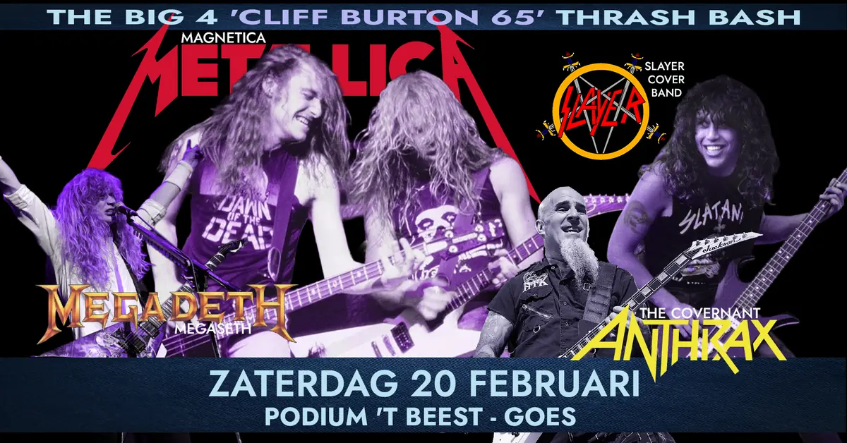 The Big 4 Thrash Bash — Podium 't Beest, Goes
