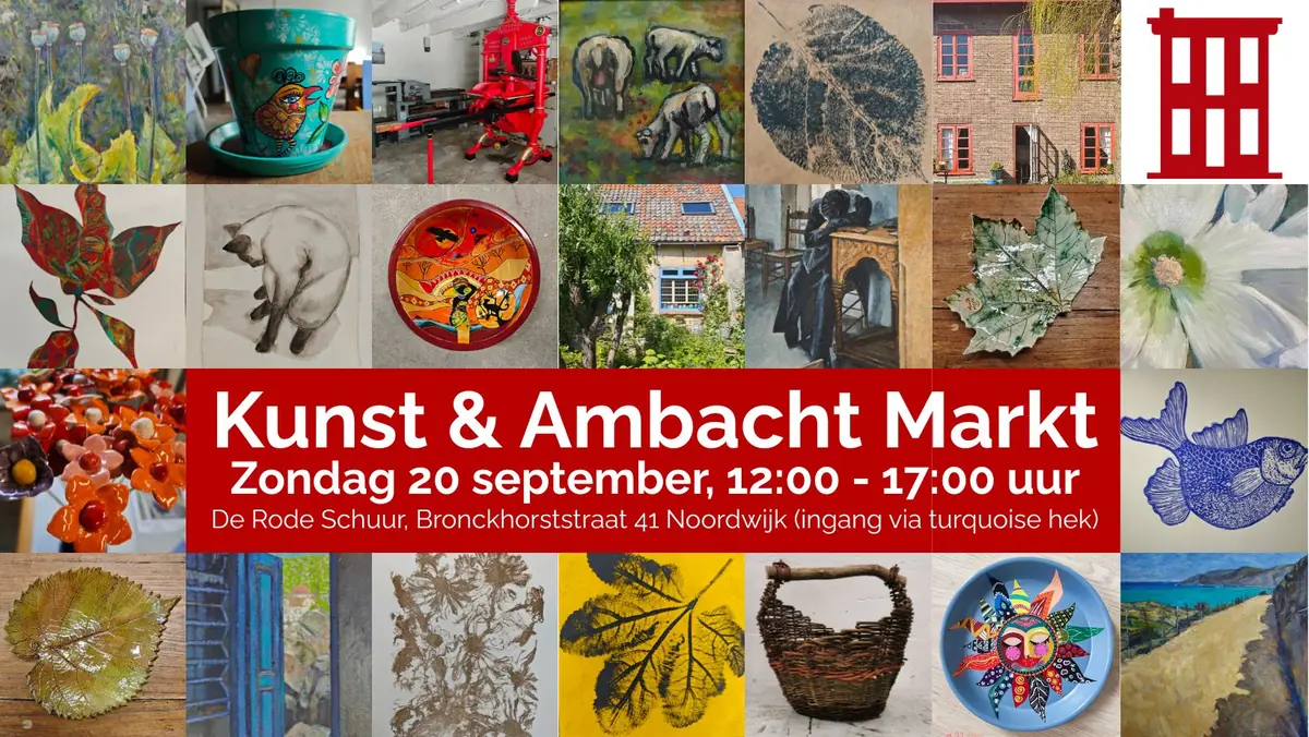 Arts & Crafts Market at De Rode Schuur β Noordwijk