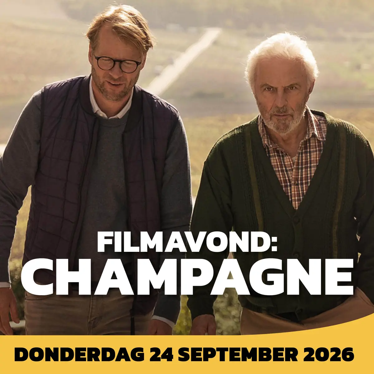Filmabend 'Champagne' — Theater Concordia, Haastrecht