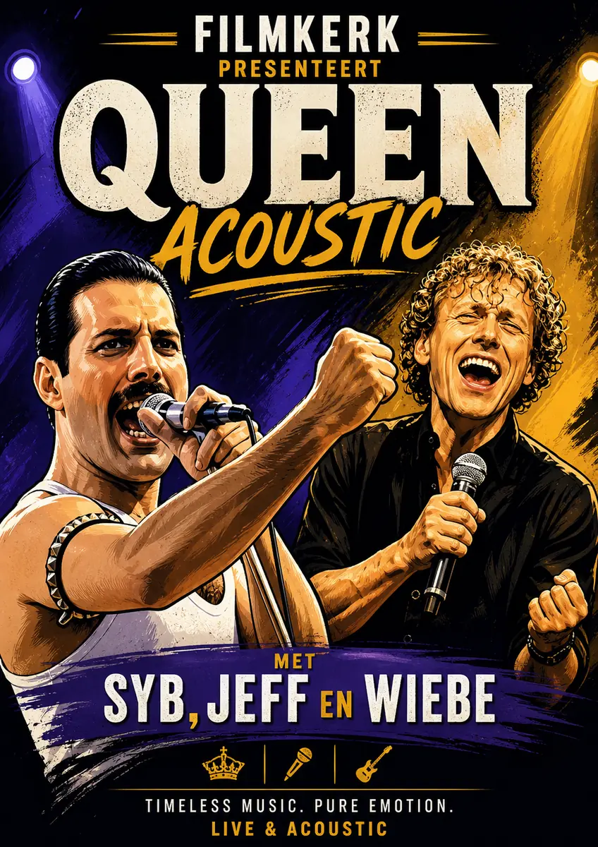 Queen Acoustic with Syb, Jeff and Wiebe β Oldeholtwolde