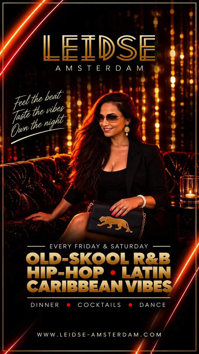 Old School R&B • Hip Hop • Latin & Caribbean Vibes — Club Leidse, Amsterdam