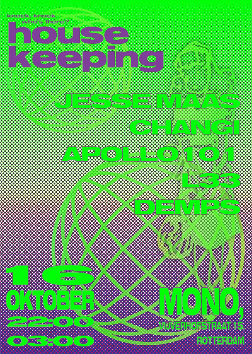 Housekeeping — MONO, Rotterdam