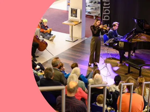 Rhinegold Wandelkonzert und Mitmachorchester — de bblthk, Wageningen
