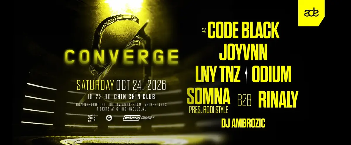 Converge — Chin Chin Club, Amsterdam