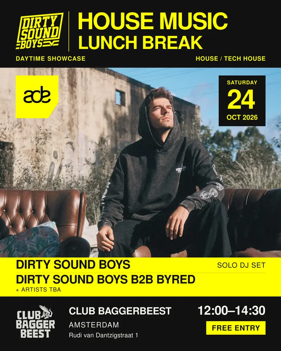 House Music Lunch Break — Baggerbeest, Amsterdam
