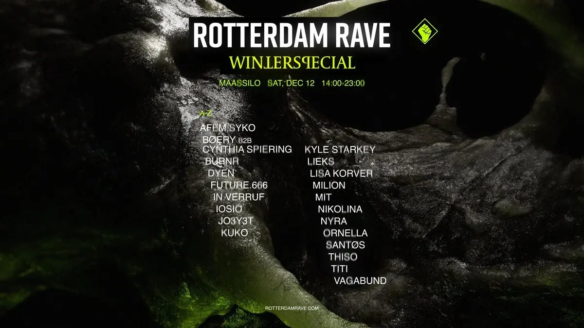Rotterdam Rave · Winter Special 2026 — Maassilo, Rotterdam