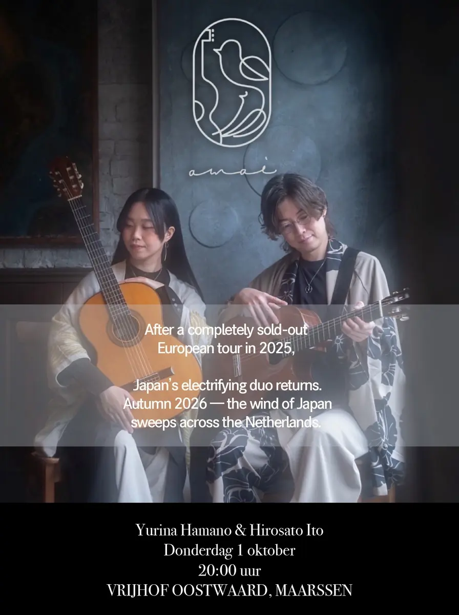 Awai Europe Tour: Yurina Hamano & Hirosato Ito — Vrijhof Oostwaard, Utrecht