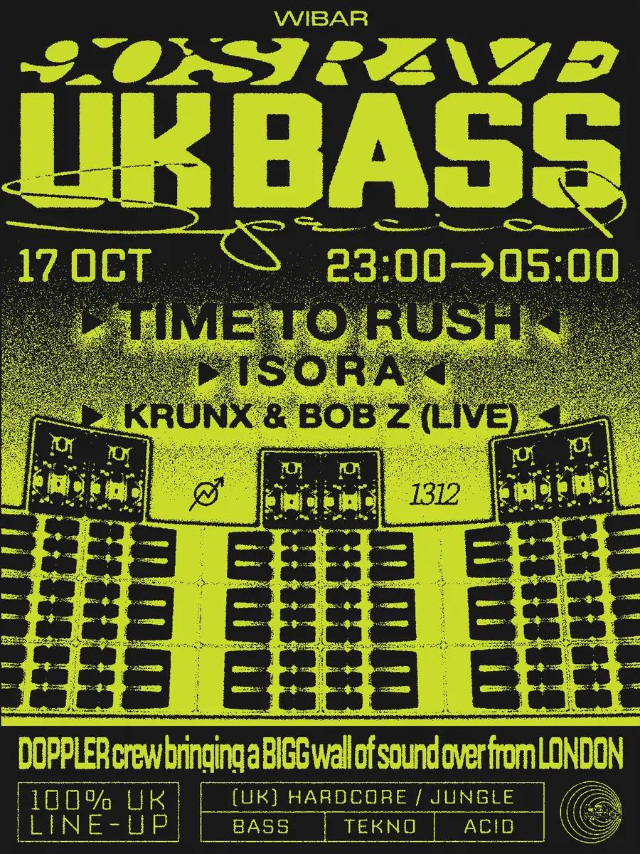 90s Rave - UK Bass Special — Wibar, Leiden