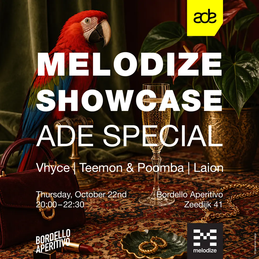 Melodize x ADE — Bordello Aperitivo, Amsterdam