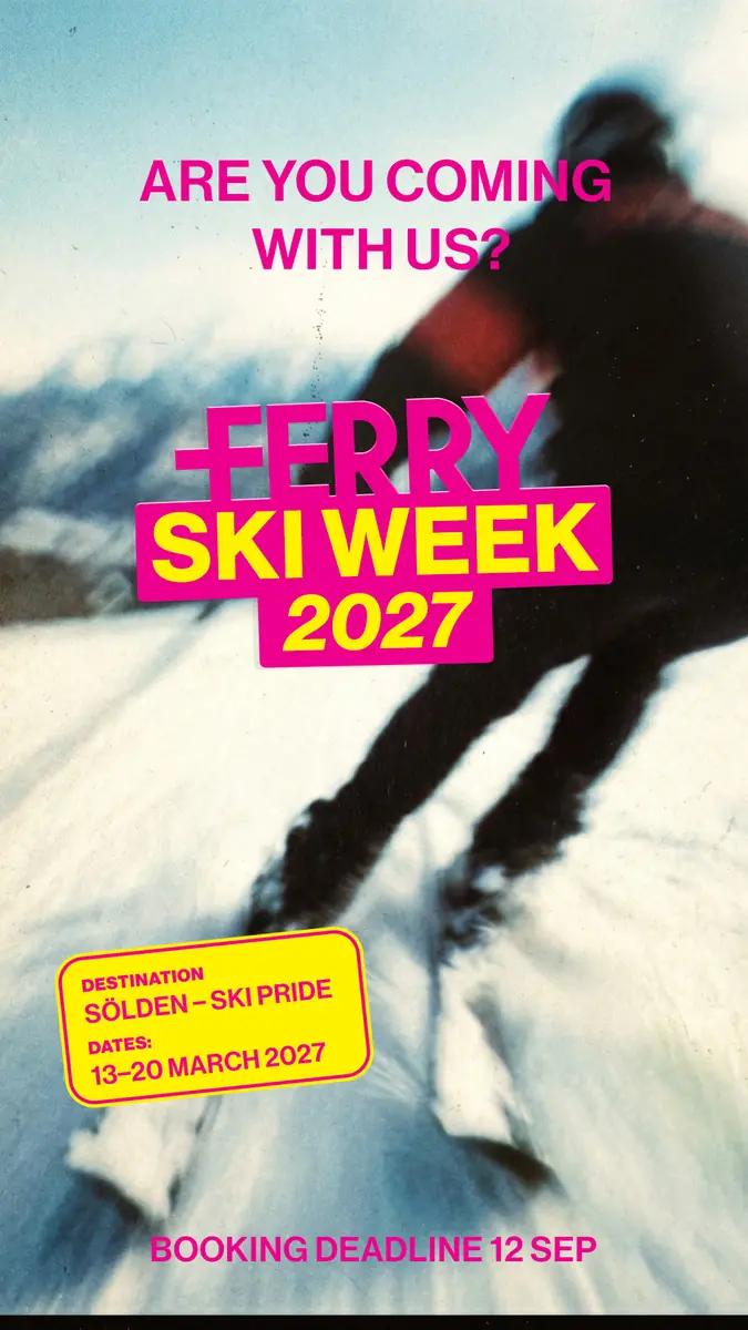 FERRY SKI WEEK 2027 - 2nd chance - downpayment — FERRY, Rotterdam
