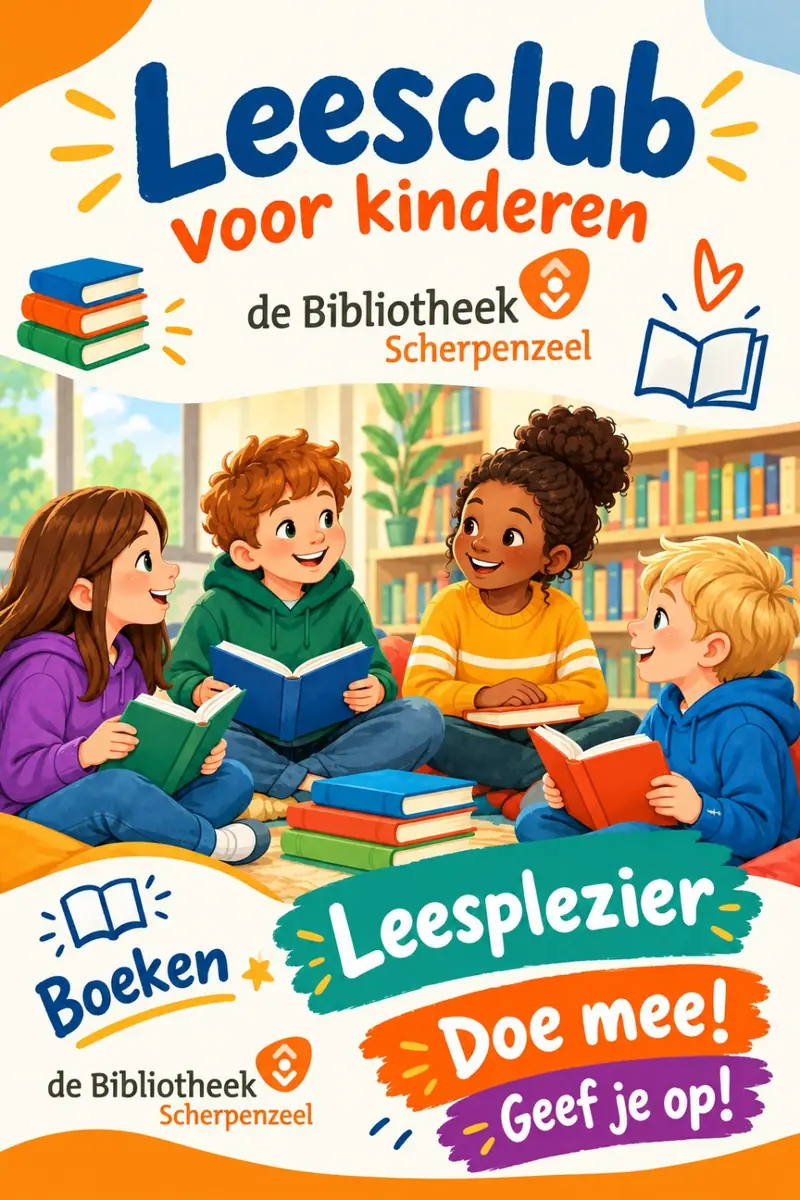 LeesClub — Bibliotheek Scherpenzeel, Scherpenzeel