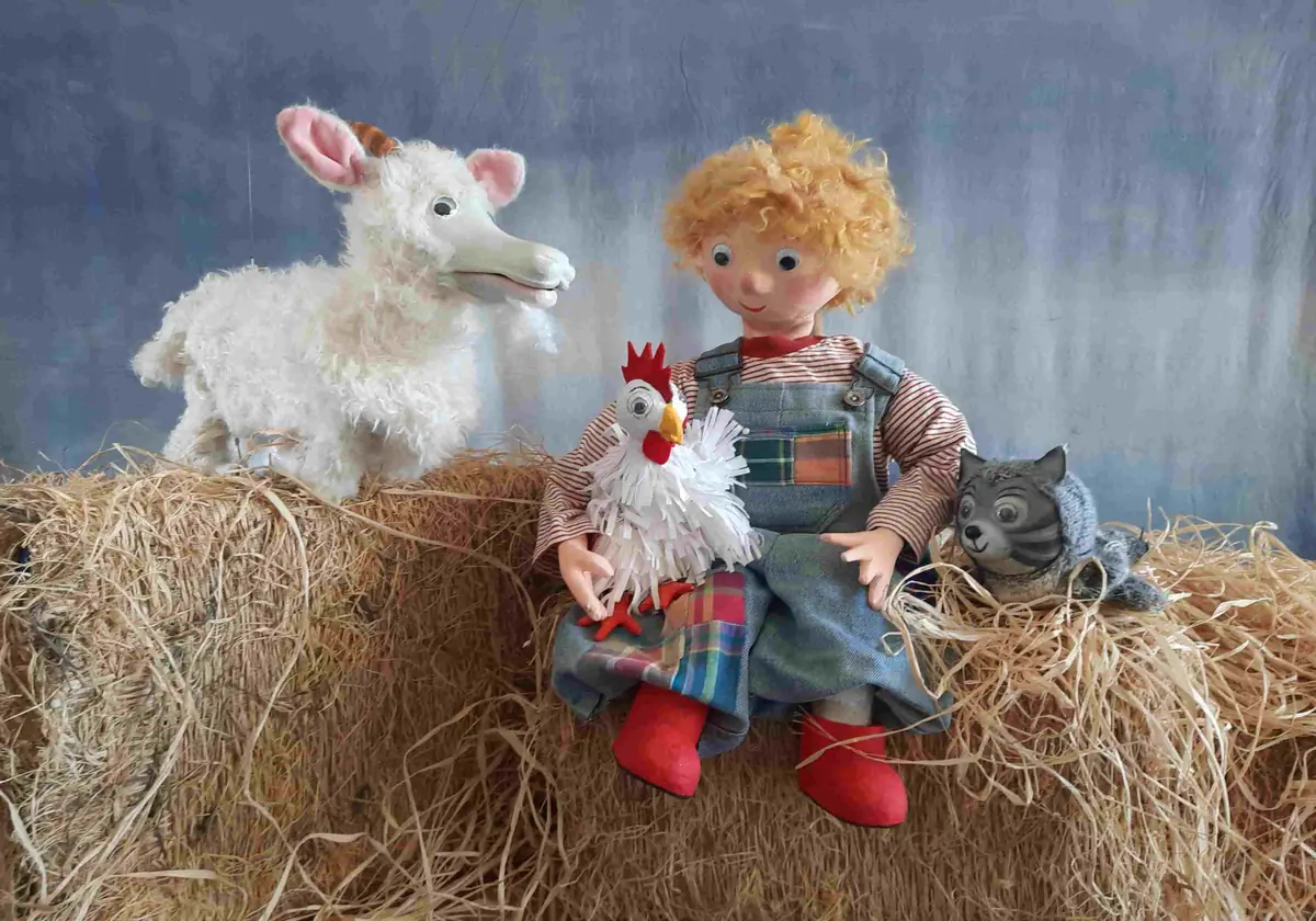 Puppet Theatre: The Dancing Chickens — Bibliotheek Schoonhoven, Schoonhoven