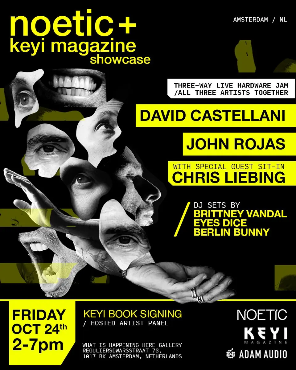NOETIC+ × Keyi Magazine - ADE Showcase & KEYI Studio Exhibition — What Is Happening Here Gallery, Amsterdam