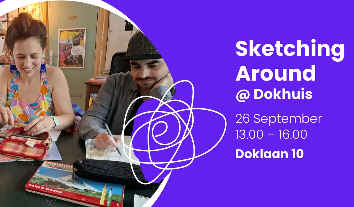 Sketching Around: Ein ruhiger Zeichennachmittag im Dokhuis — Dokhuis, Rotterdam
