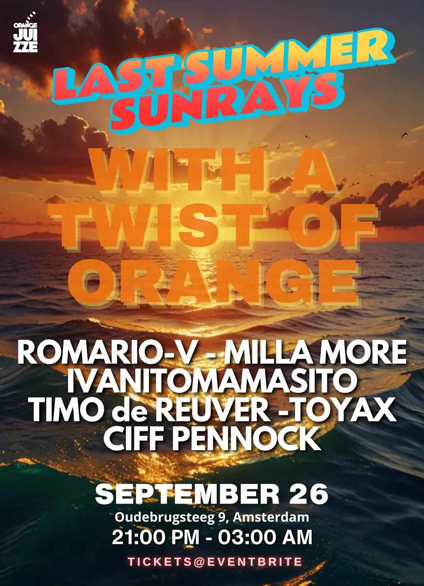 Last Summer Sunrays · With a Twist of Orange — Meet Berlage, Amsterdam