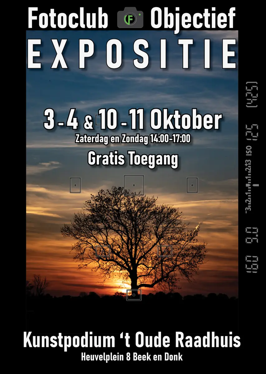 KunstCafé Fotoclub Objectief at the Autumn Exhibition 08-10-2026 — 't Oude Raadhuis, Beek en Donk