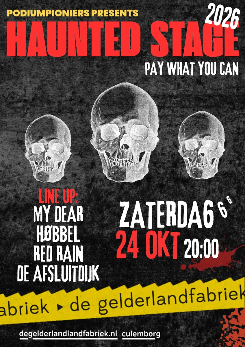 Haunted Stage — De Gelderlandfabriek, Culemborg
