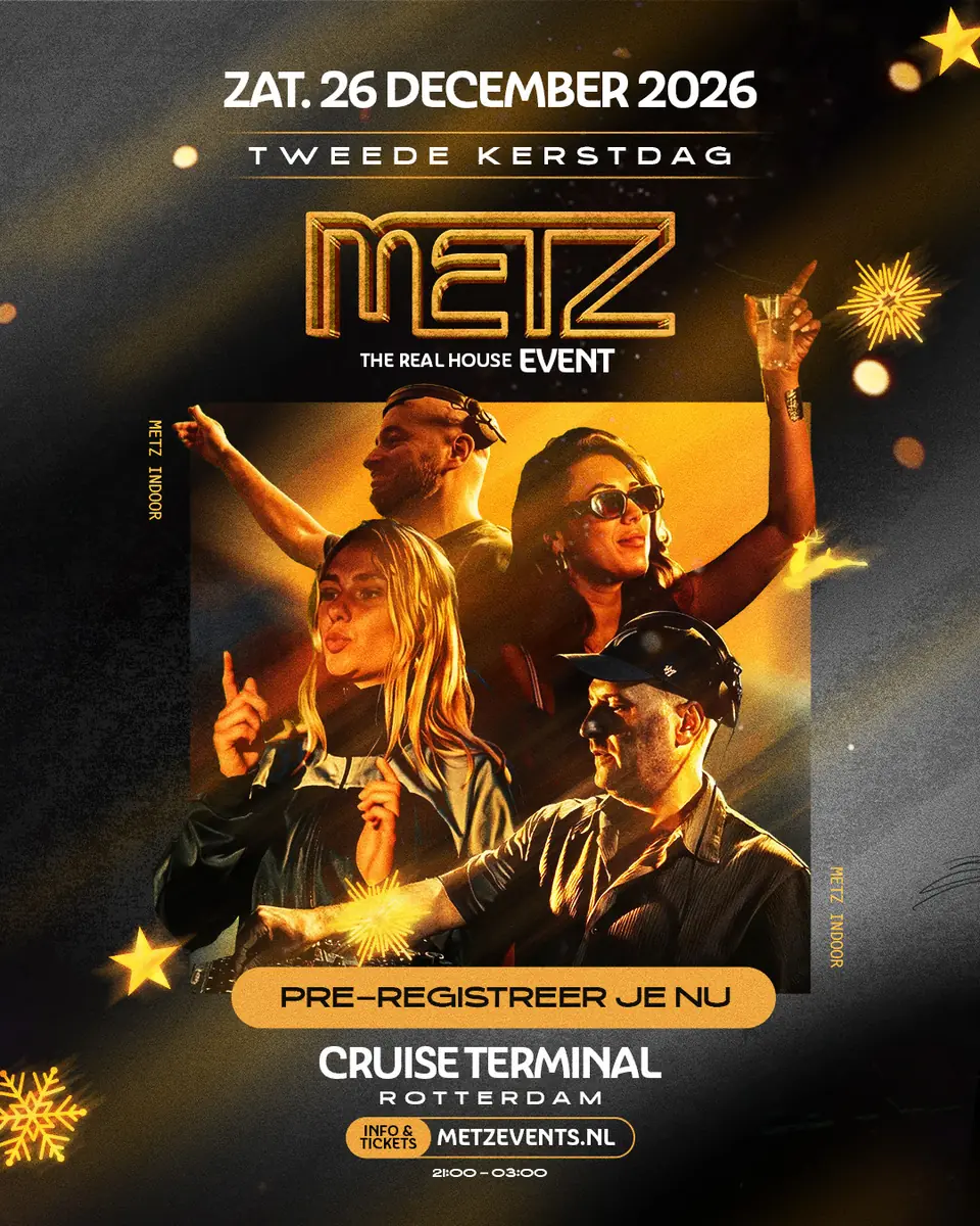 METZ · Boxing Day — Cruise Terminal, Rotterdam