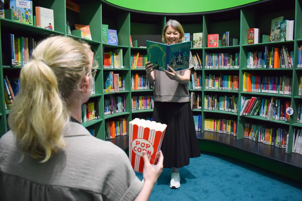 Night at the library — De Promesse 4, Lelystad