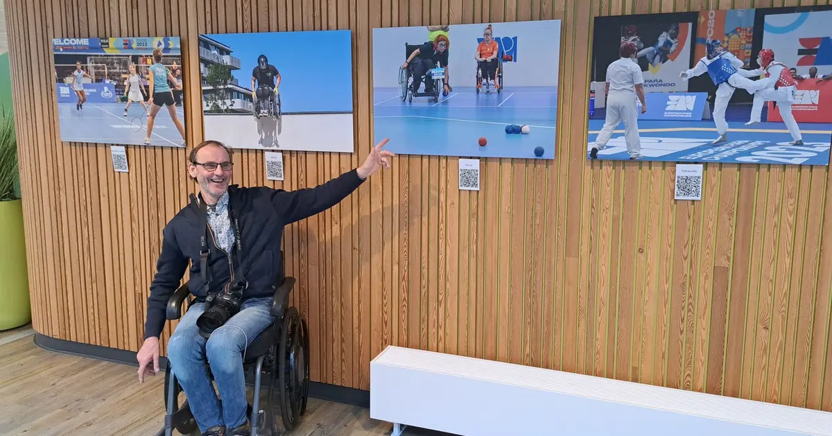 Exhibition Anco van den Berg: Sports with a Disability in the Picture — Veenendaal