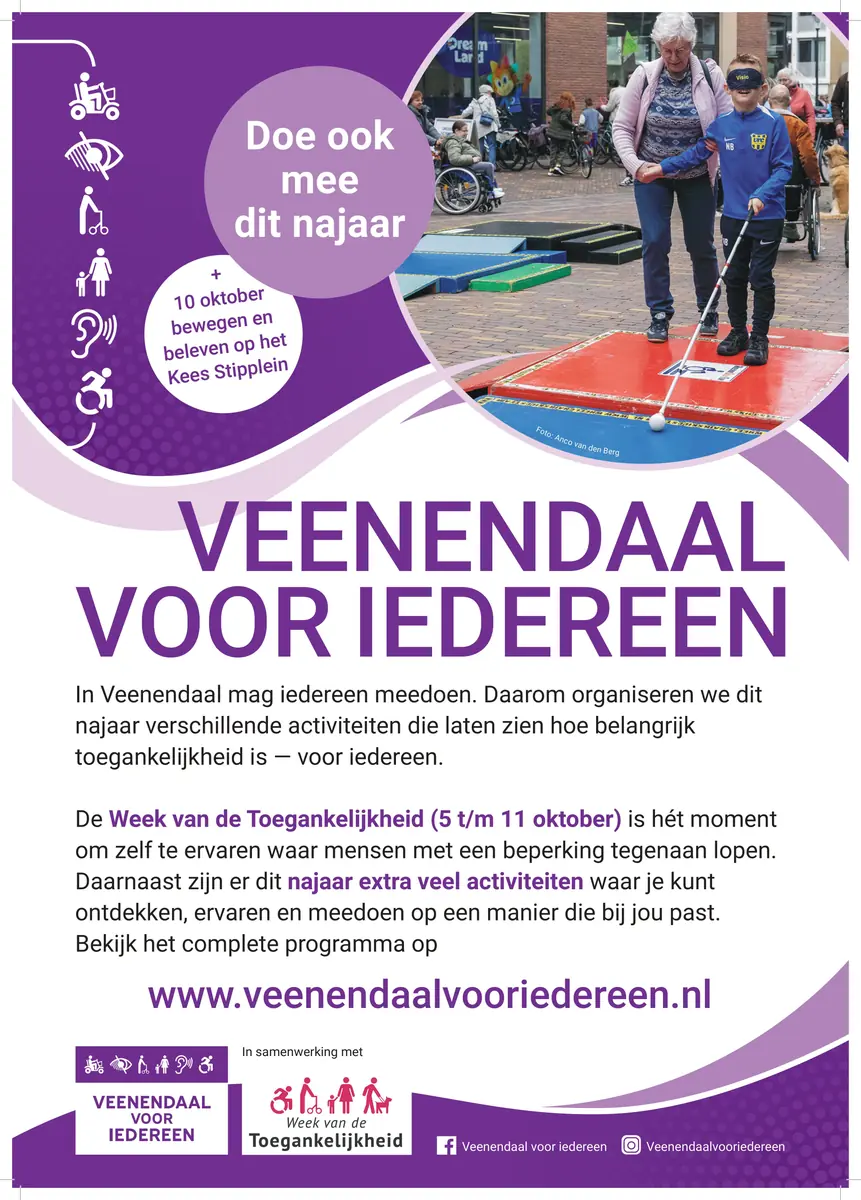 Experience Square at the National Accessibility Week — Veenendaal