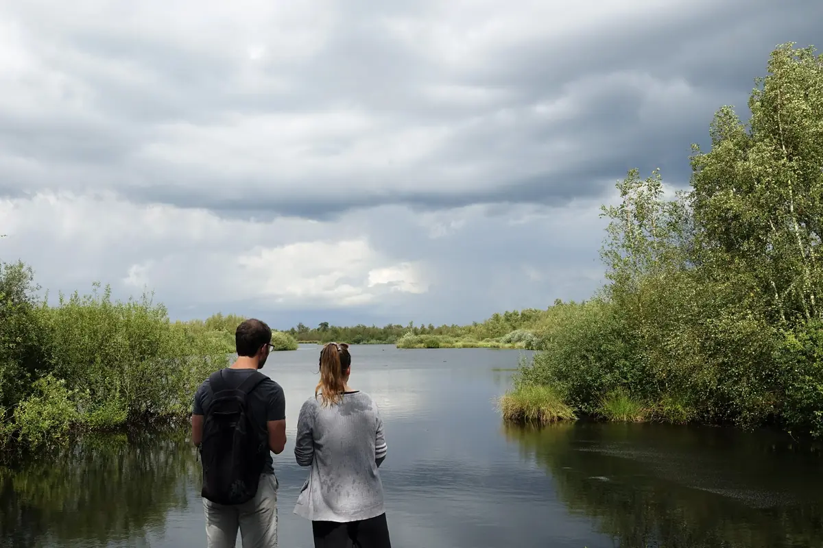 Face to Face with the Peel Water in Nationaal Park De Pelen — Buitencentrum De Pelen, Ospel