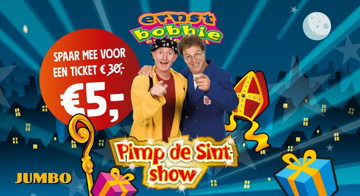Ernst, Bobbie & der Rest: Pimp de Sint show — 013, Tilburg