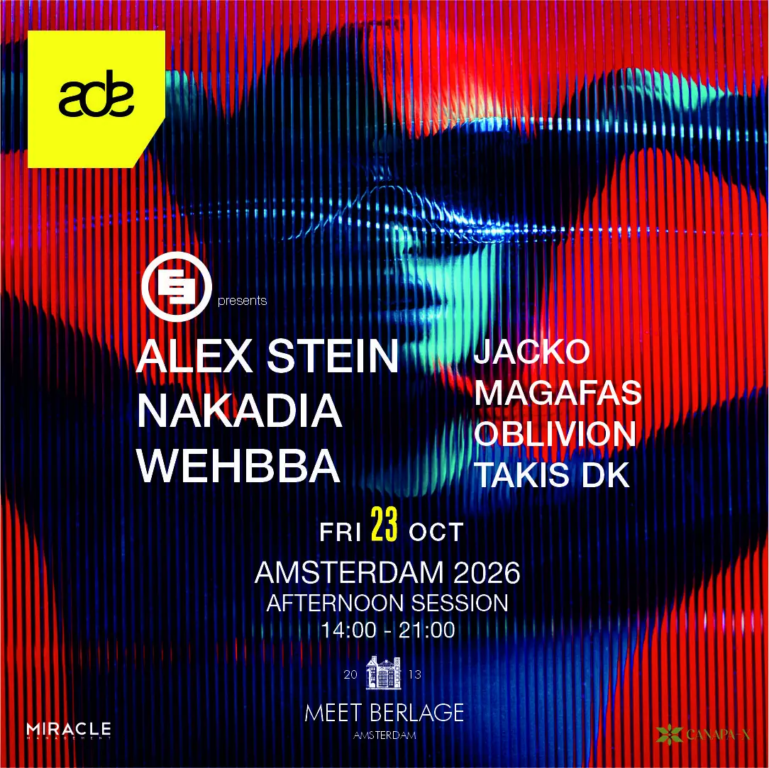 Exilium pres. Alex Stein, Nakadia & Wehbba at ADE 2026 — Meet Berlage, Amsterdam