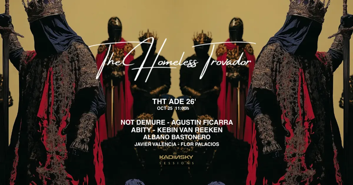 The Homeless Trovador by Not Demure & Friends — Kadinsky Cafe, Amsterdam
