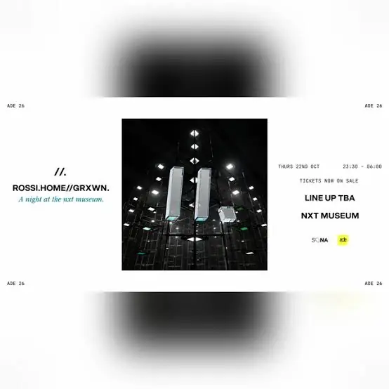 Sona · ROSSI.HOME//GRXWN — Nxt Museum, Amsterdam
