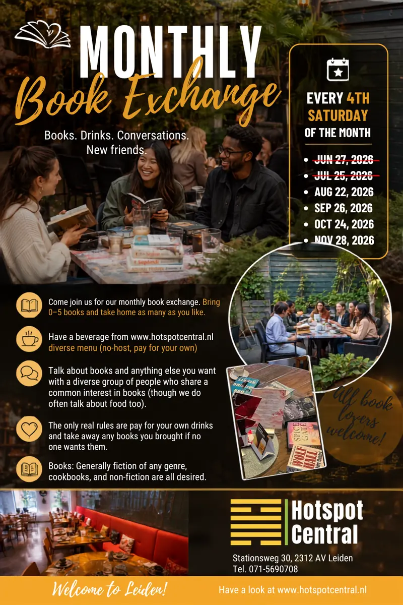 Monthly Book Exchange — Leiden