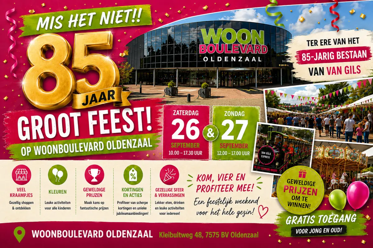 85th Anniversary Weekend - Van Gils β Woonboulevard Oldenzaal, Oldenzaal