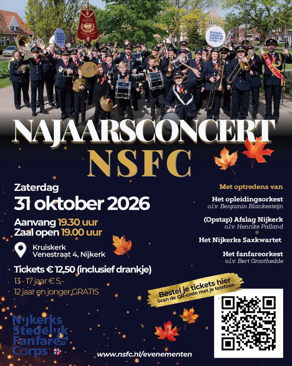 Autumn Concert NSFC — Kruiskerk, Nijkerk