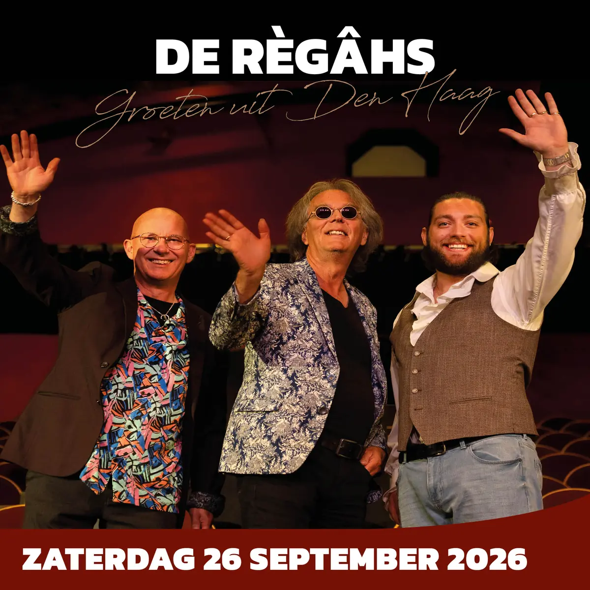 Auftritt von De Règâhs — Theater Concordia, Haastrecht