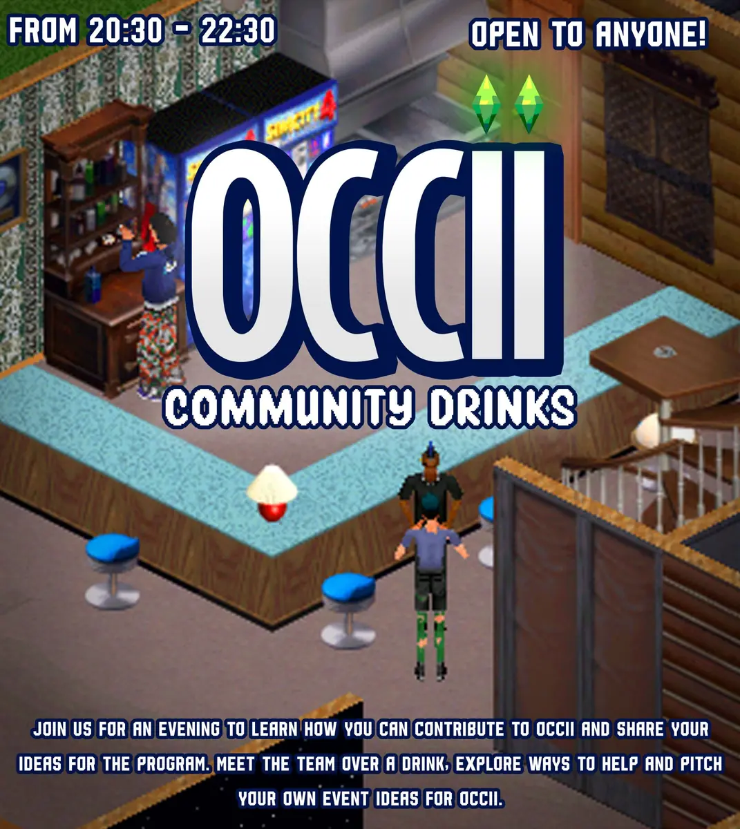 Community Drinks — Occii, Amsterdam